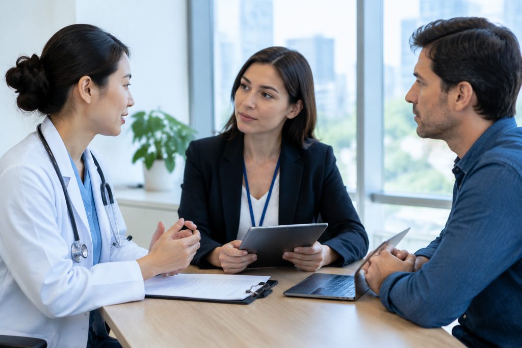 verify an agent's translator and compani - medical illustration