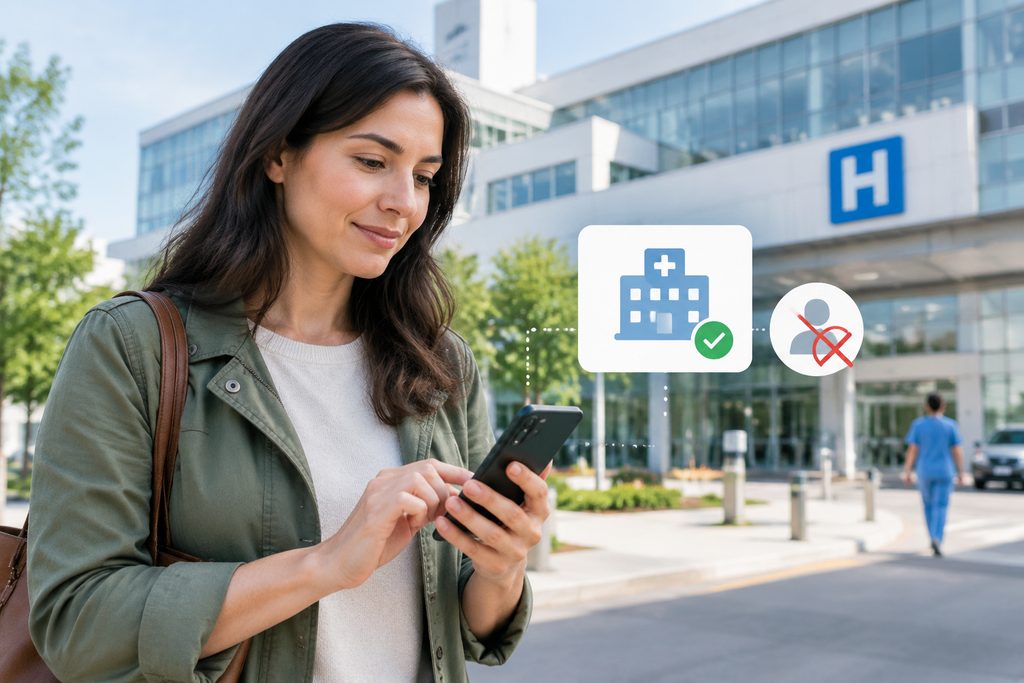 how to verify hospital payment account C - medical illustration