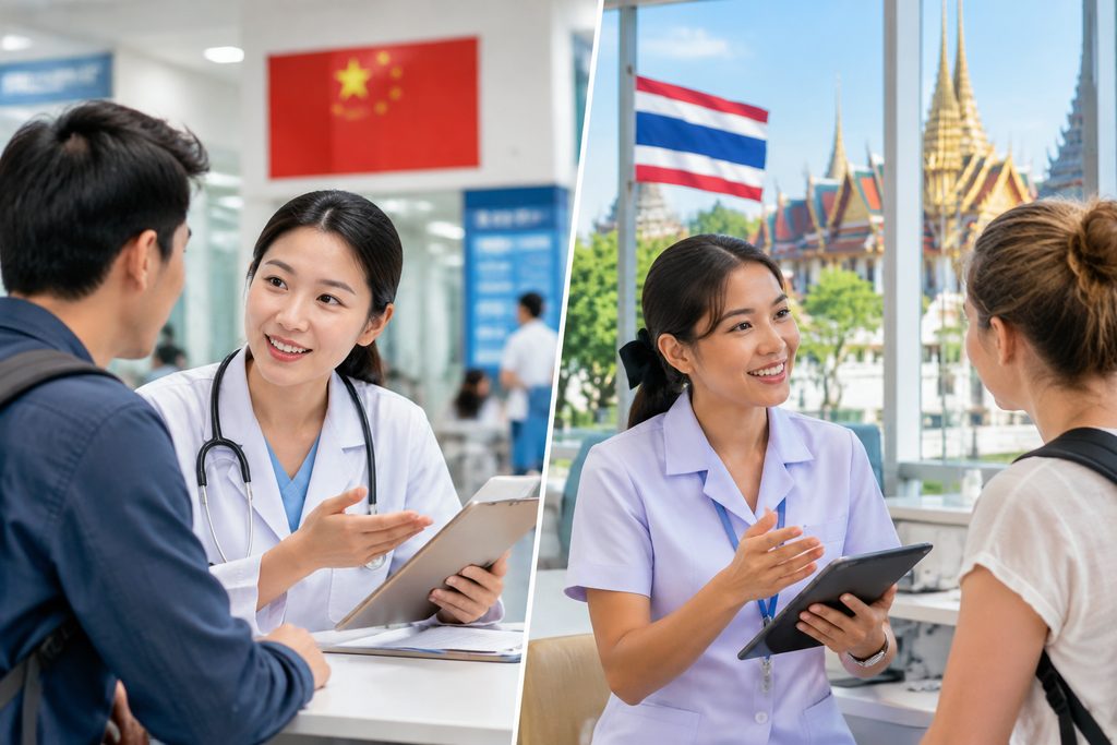 China vs Thailand for Medical Travel: Language and Support — China vs Thailand: Language and Support