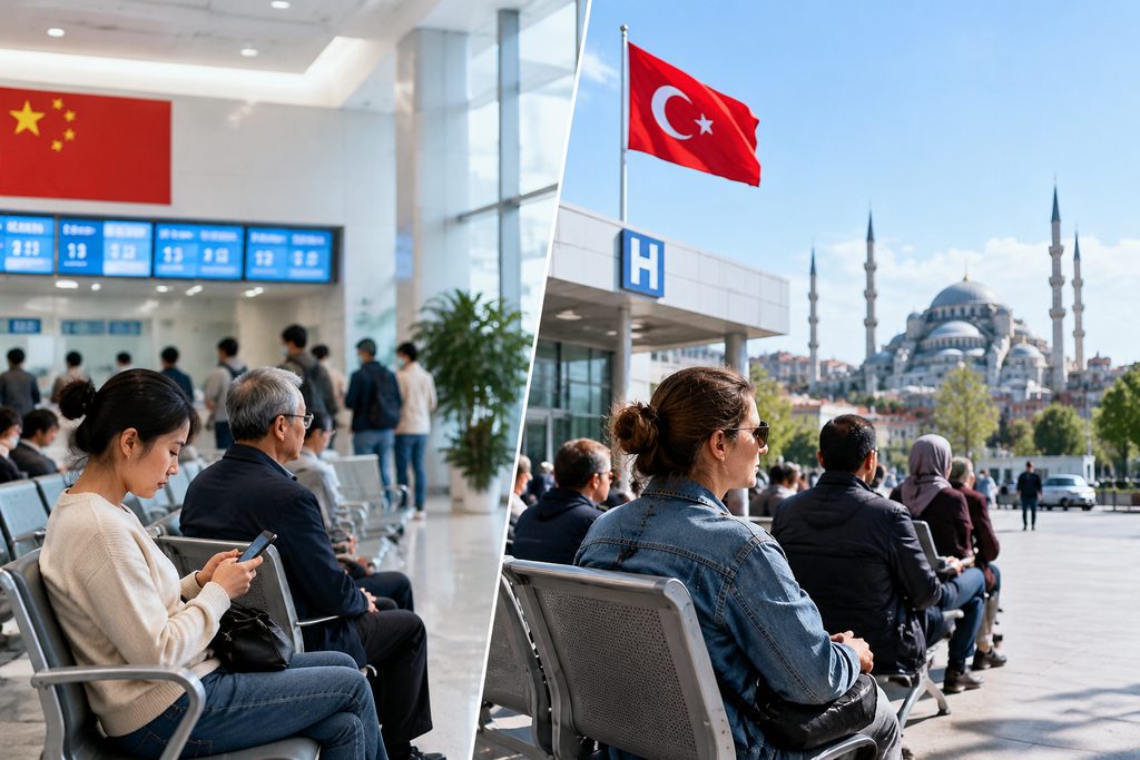 Waiting Times Compared: China and Turkey — medical tourism China waiting times
