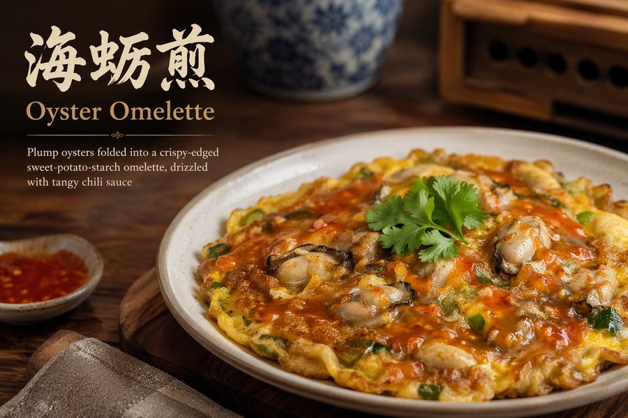 Oyster Omelette