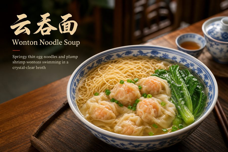 Wonton Noodle Soup
