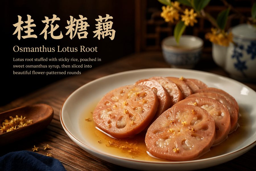 Osmanthus Lotus Root