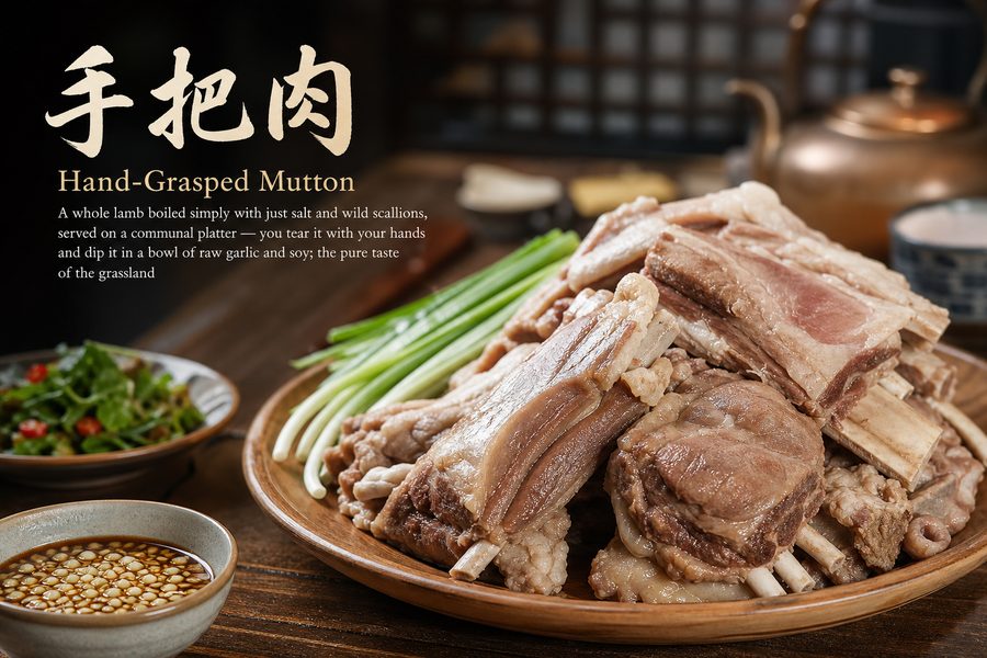 Hand-Grasped Mutton
