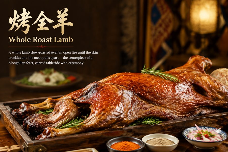 Whole Roast Lamb