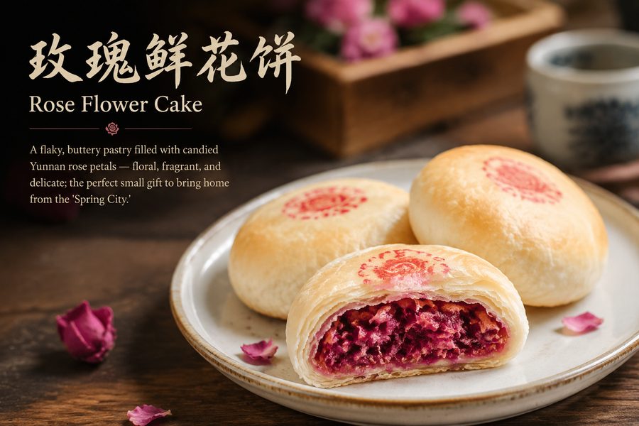 Rose Flower Cake