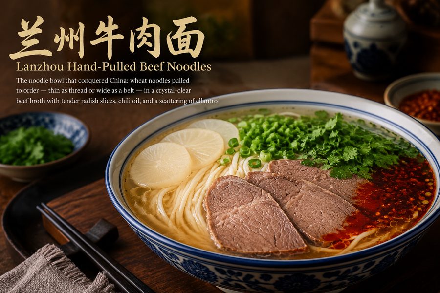 Lanzhou Hand-Pulled Beef Noodles