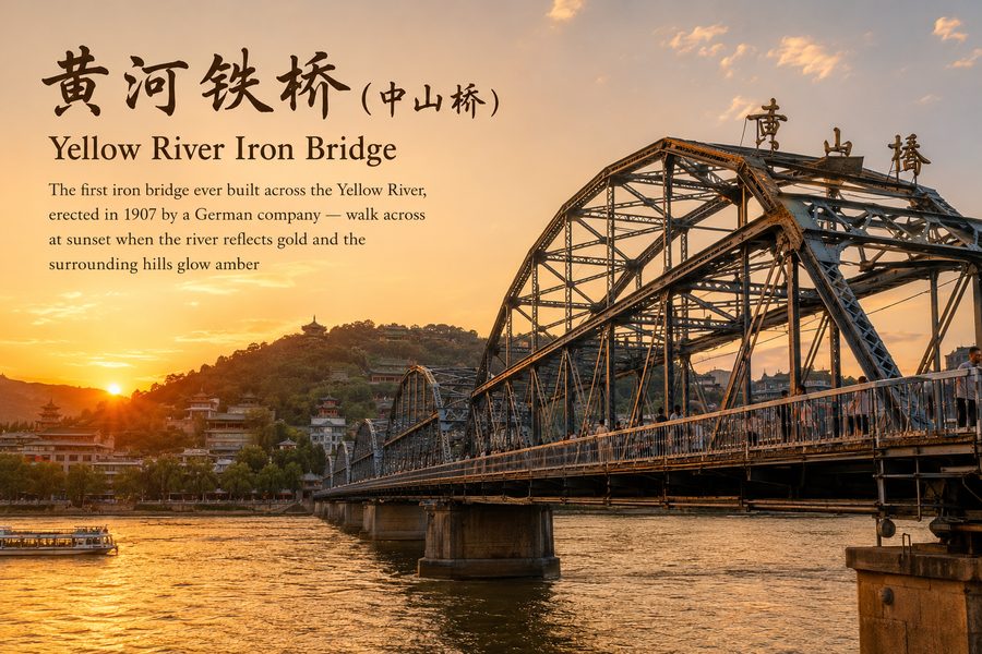 Yellow River Iron Bridge
