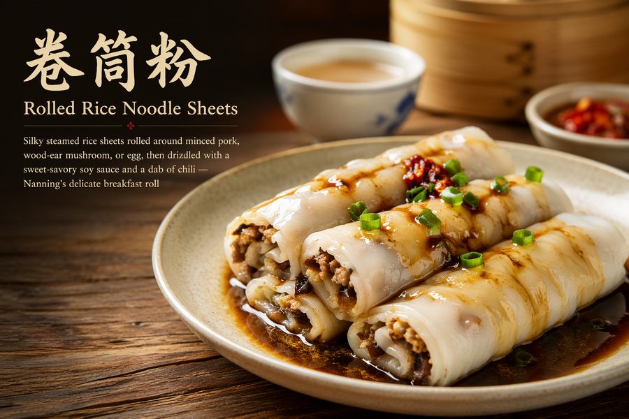 Rolled Rice Noodle Sheets