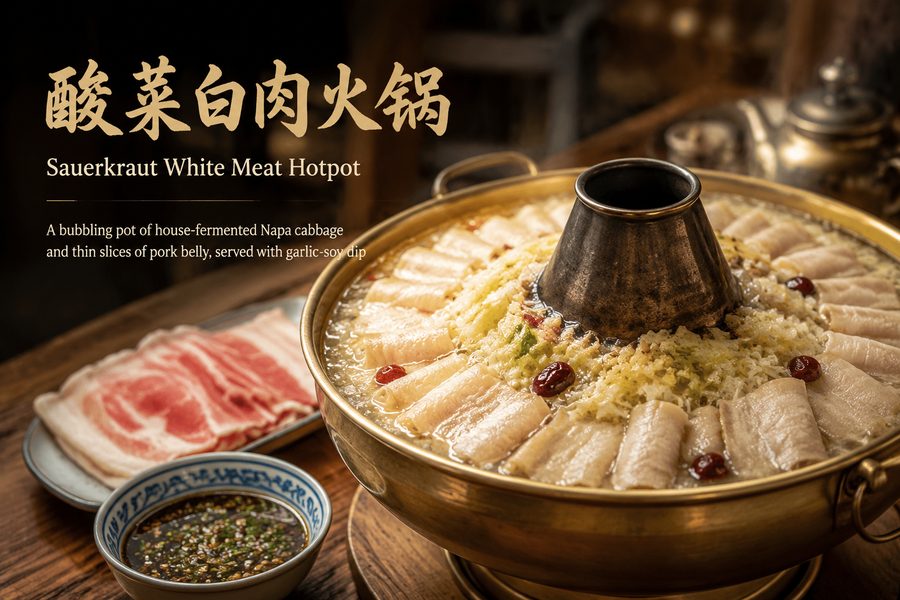 Sauerkraut White Meat Hotpot