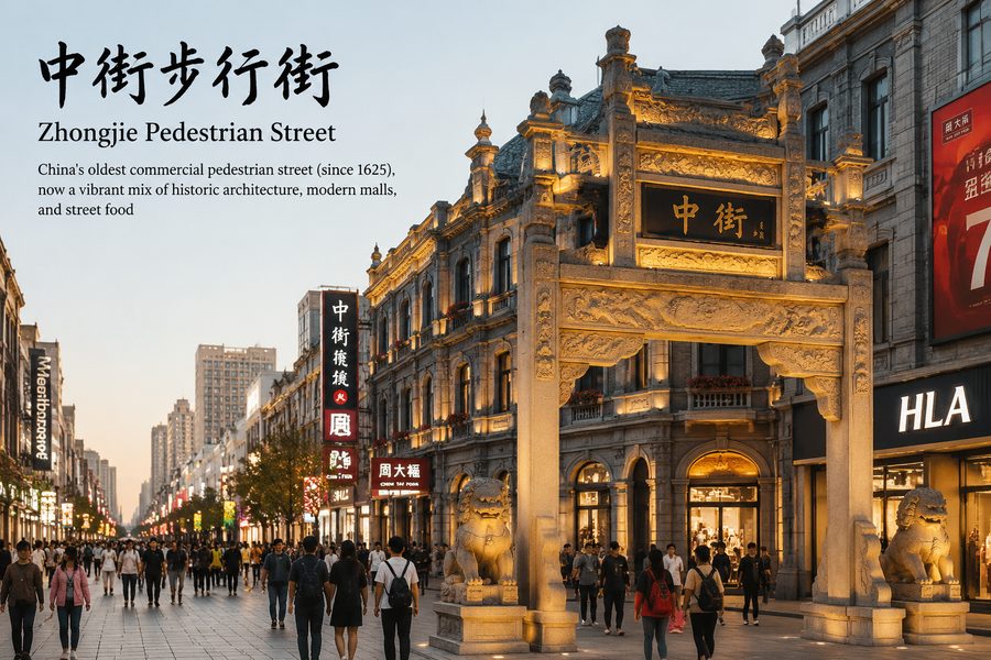 Zhongjie Pedestrian Street