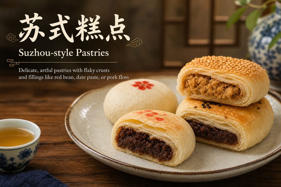 Suzhou-style Pastries