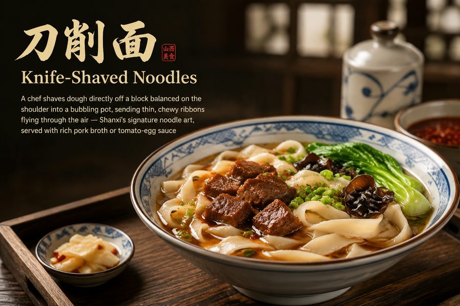 Knife-Shaved Noodles
