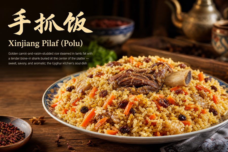 Xinjiang Pilaf (Polu)