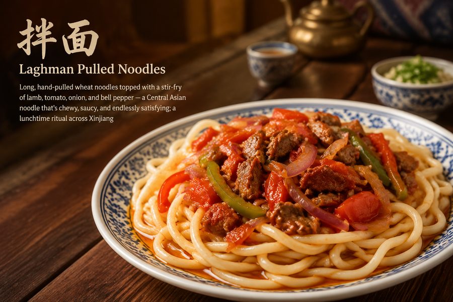 Laghman Pulled Noodles