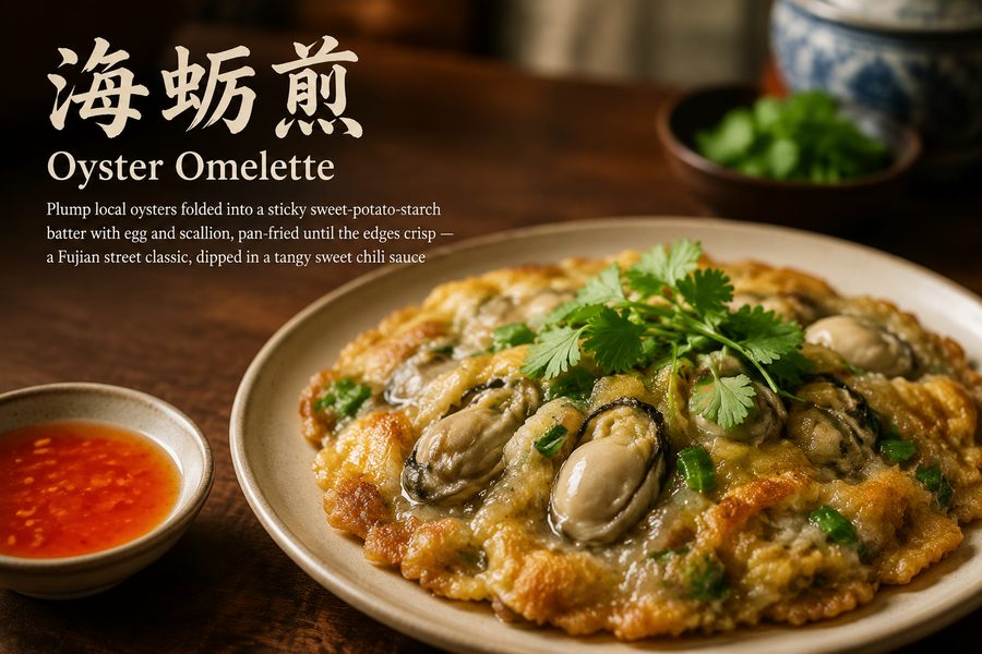 Oyster Omelette