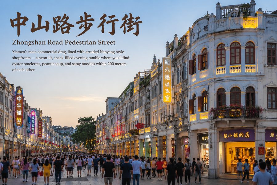 Zhongshan Road Pedestrian Street