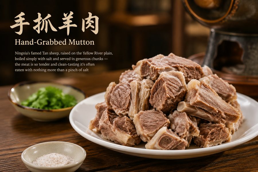 Hand-Grabbed Mutton