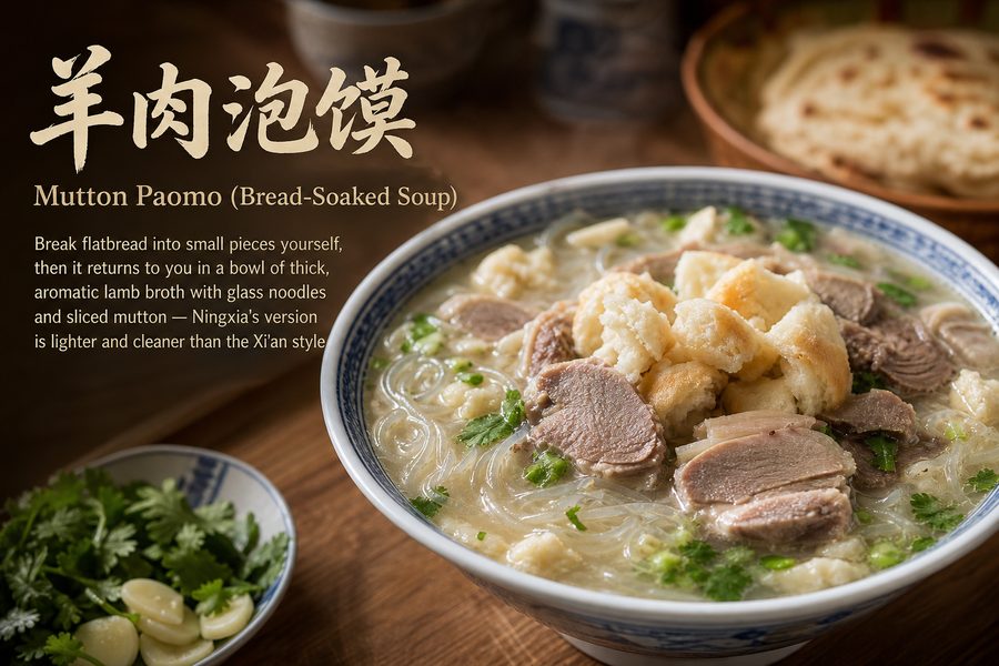 Mutton Paomo (Bread-Soaked Soup)